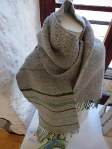 Goose-eye scarf by Isabella Simpson